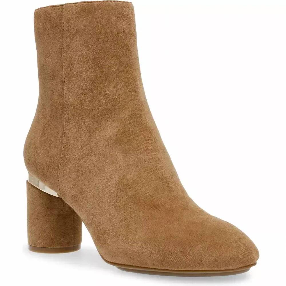 NEW ANNE KLEIN women's credence bootie in dark natural